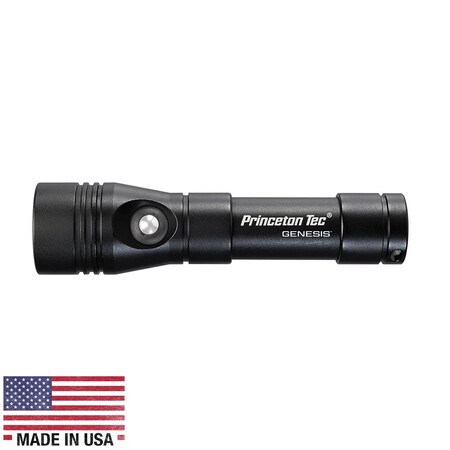 Princeton Tec Genesis Rechargeable Flashlight - Black G1-RC-BK